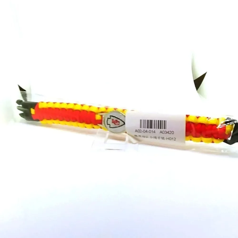 Kansas City Chiefs NFL Football Wristband